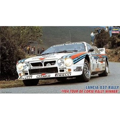 LANCIA 037 RALLY 1984 Tour de Corse Rally Winner - 1/24 SCALE - HASEGAWA